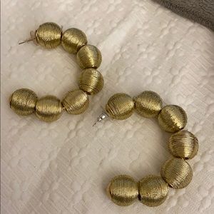 BaubleBar gold hoops